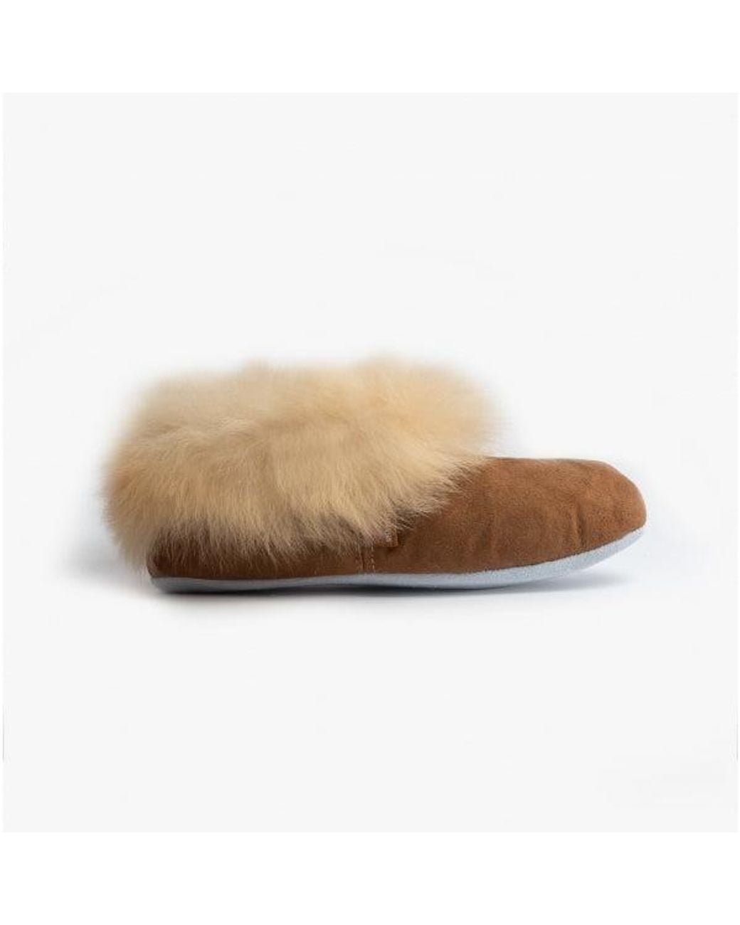 Shepherd Natural Annelie Sheepskin Full Slippers Chestnut