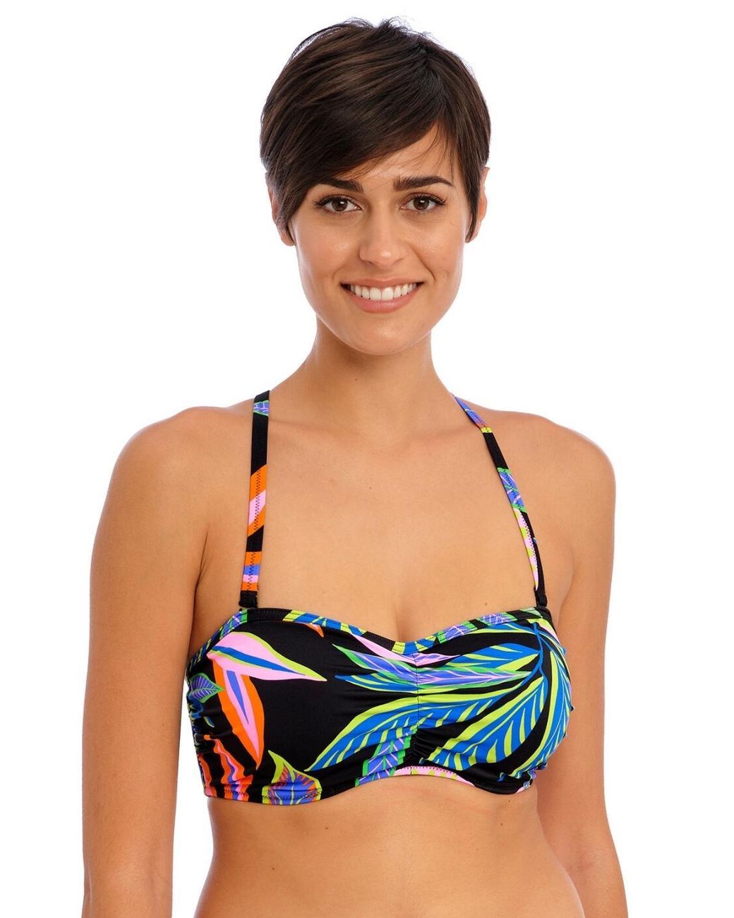 Freya Blue 204710 Desert Disco Bandeau Bikini Top