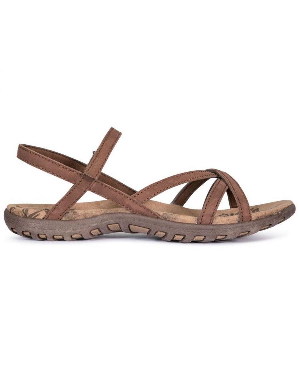 Trespass Brown Ladies Kimbra Sandals (Buck)