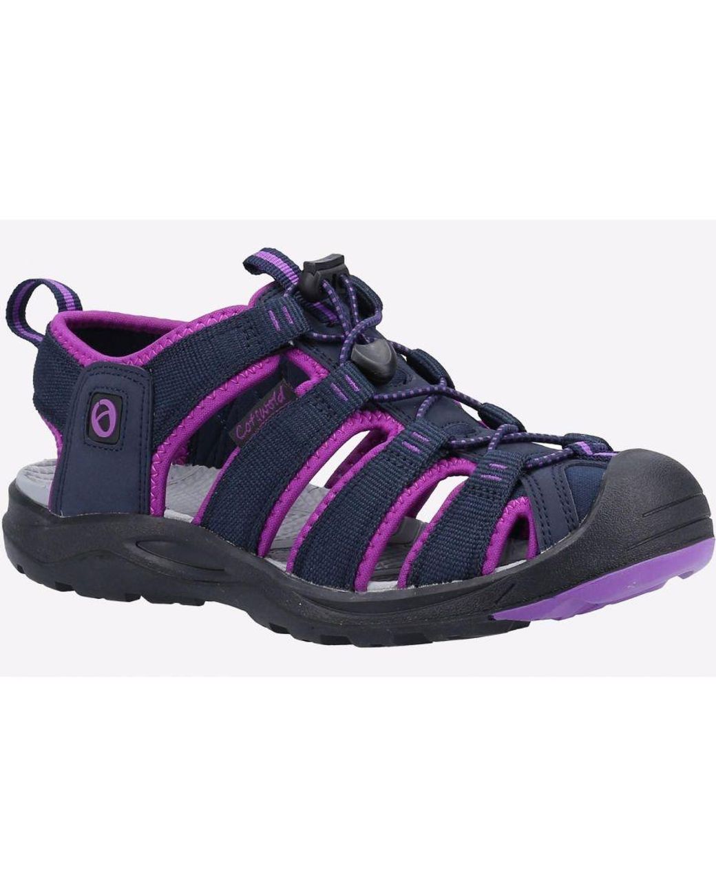 Cotswold Blue Marshfield Recycled Sandals