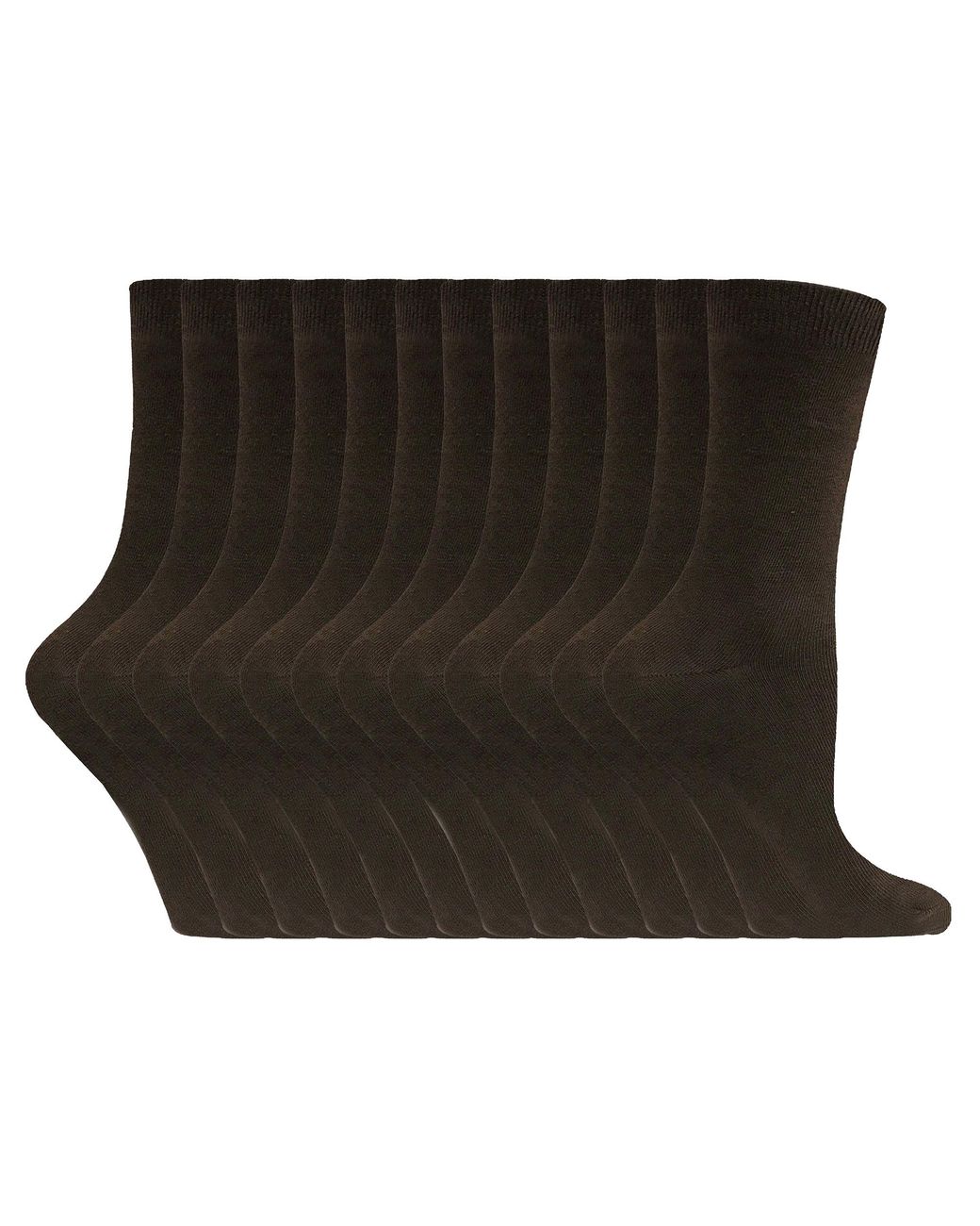 Sock Snob Black Plain Cotton Rich Socks
