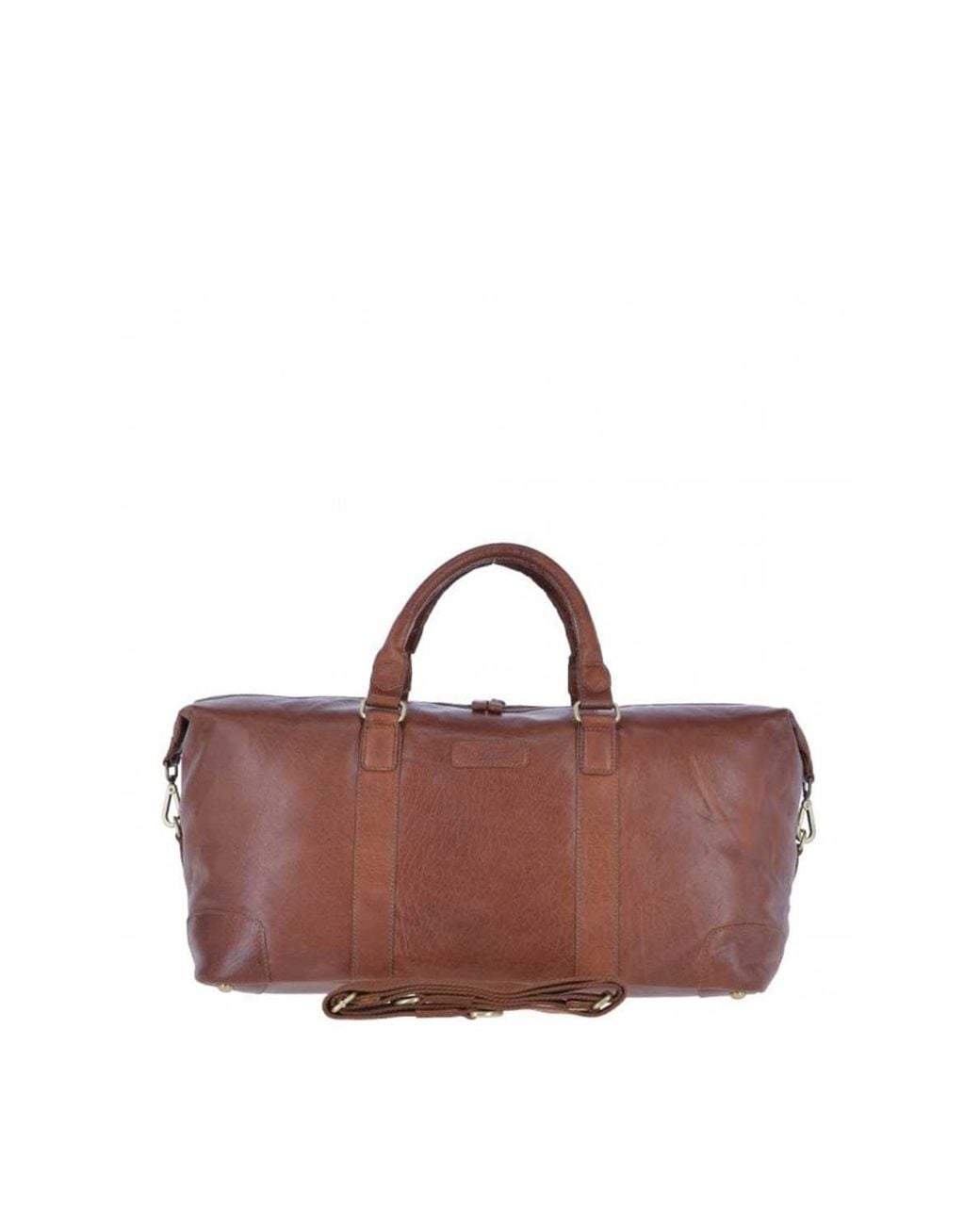 Ashwood Leather Brown Large Real Vintage Holdall for men