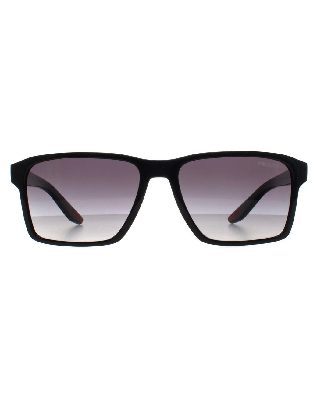 Prada Sport Black Rectangle Gradient Ps05Ys for men