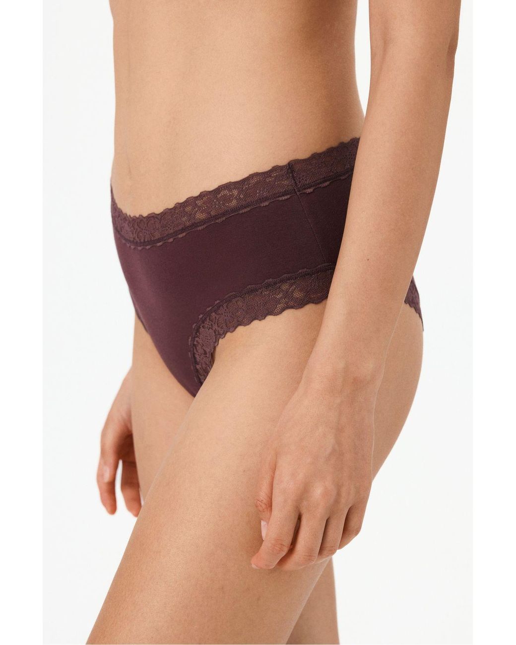 Penti Brown Comfort Cotton Hipster Briefs