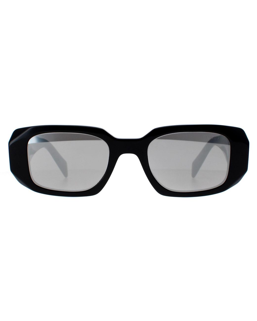 Prada Black Rectangle Light Mirror Pr17Ws