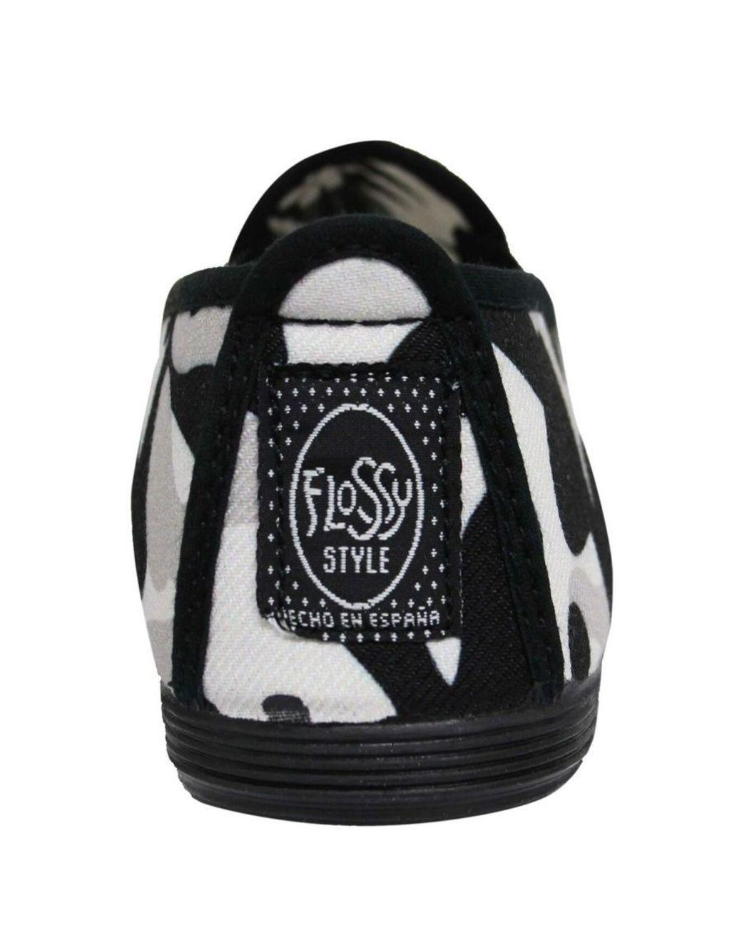 Flossy Gloves Black Style Camouflage Camo Plimsolls
