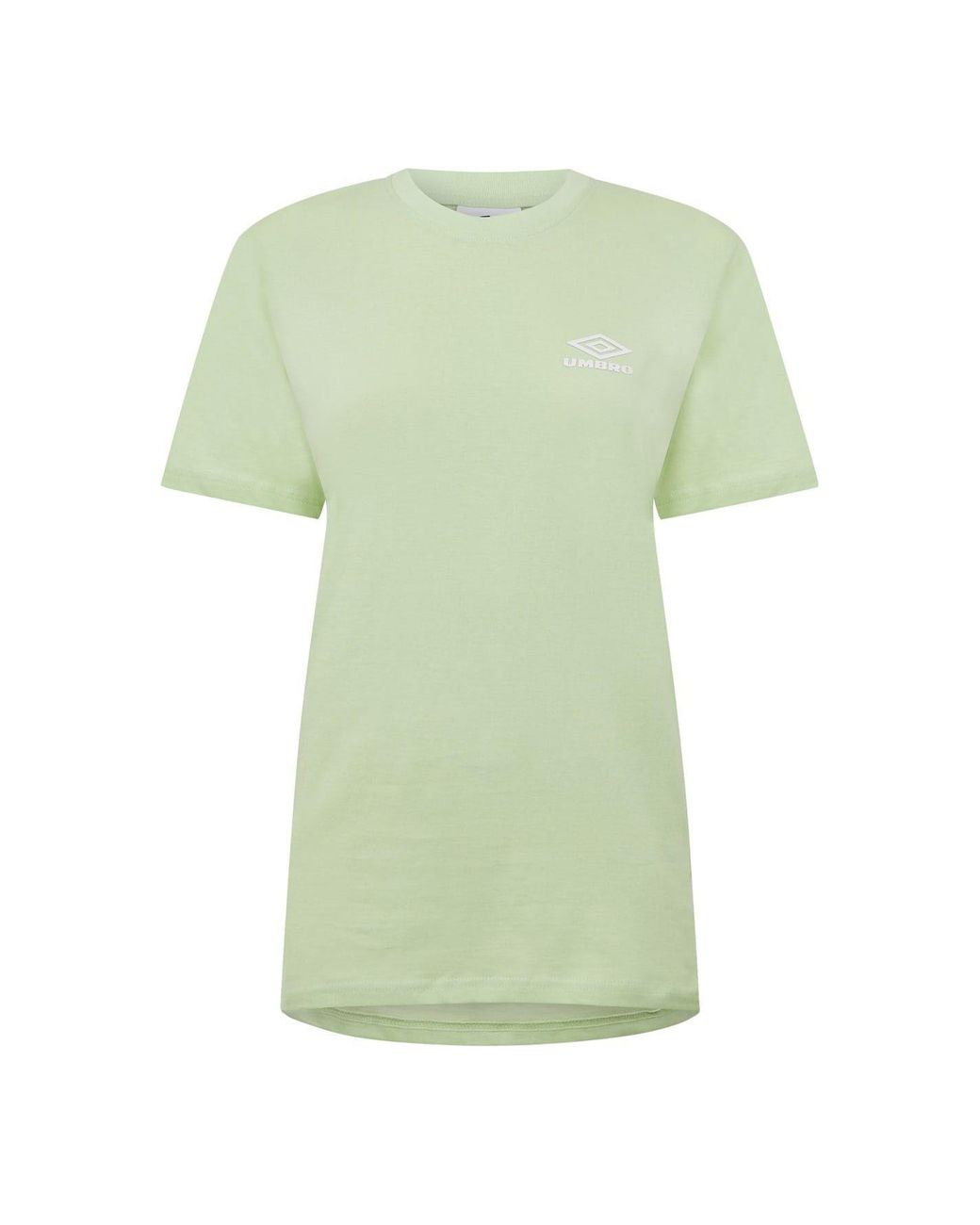 Umbro Green Oversize Fit Crew Neck T-Shirt