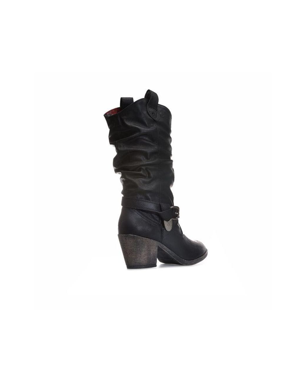 Rocket Dog Black Sidestep Lewis Boots