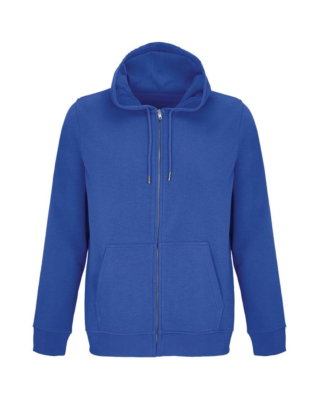 Sol's Blue Three Yarn Zip Hoodie