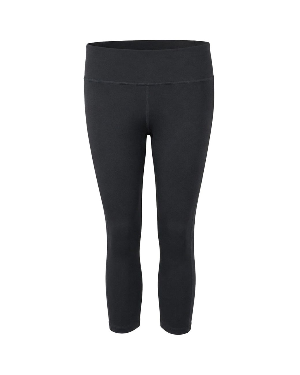 Reebok Black Wor Mesh Capri Leggings Cotton