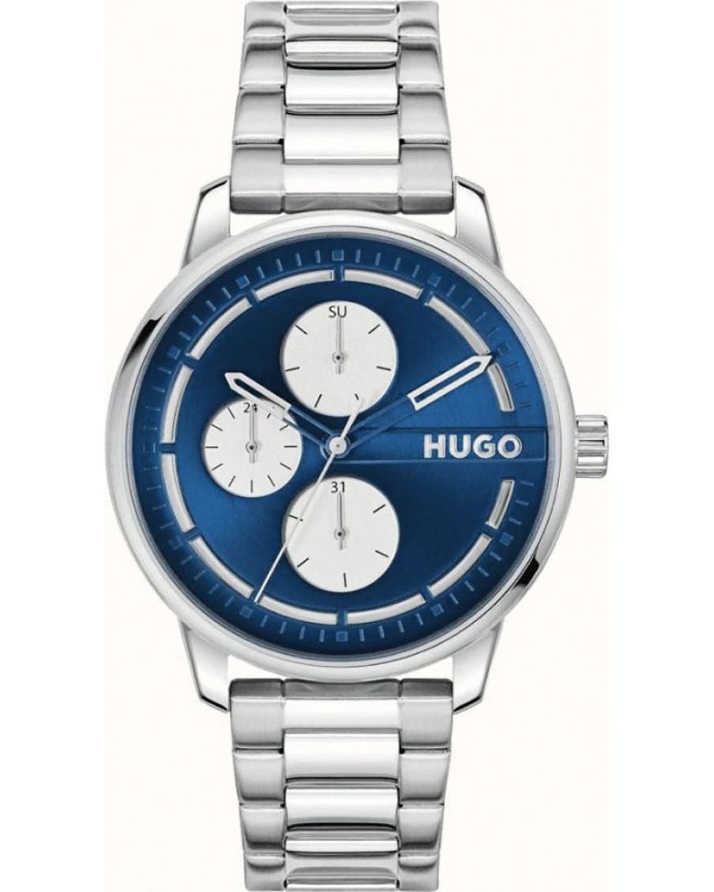 Boss Gray 1530386 Stamp Watch for men