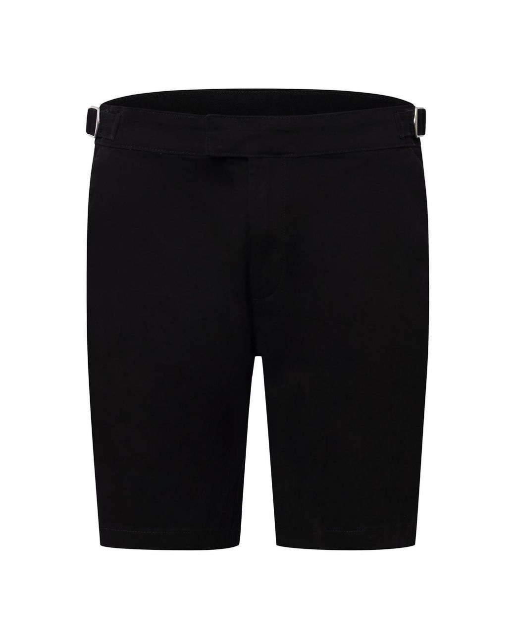 Duck and Cover Black Everett Chino Shorts for men