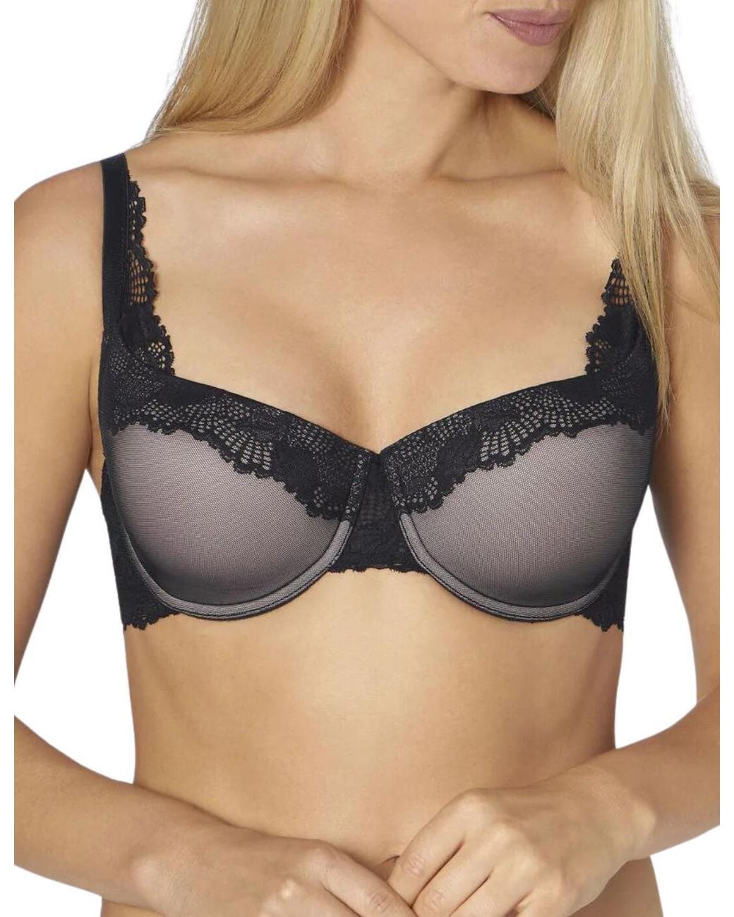 Triumph Black Lace Spotlight Padded Bra