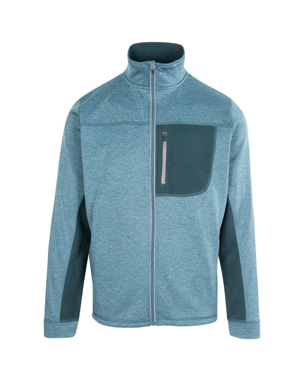 Trespass Blue Radnage Marl At200 Fleece Jacket for men