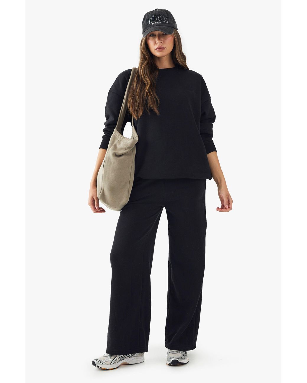 DSGN Studio Blue Embroidered Straight Leg Jogger