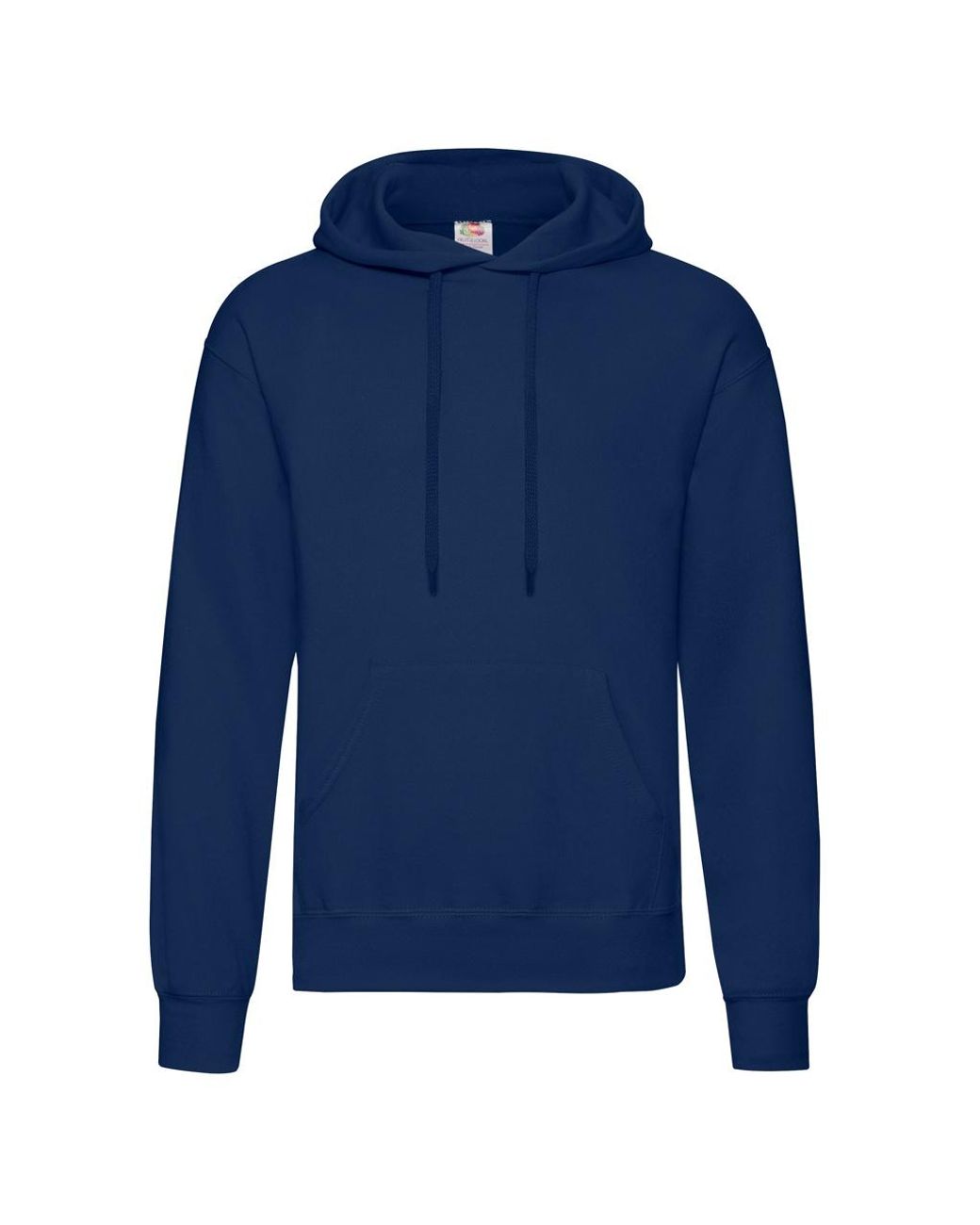 Fruit Of The Loom Blue Adults Classic Hooded Sweatshirt