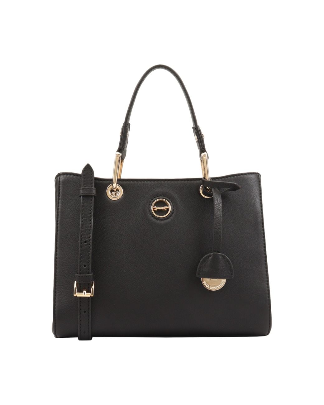 Paul Costelloe Black Selma Leather Multi Way Bag