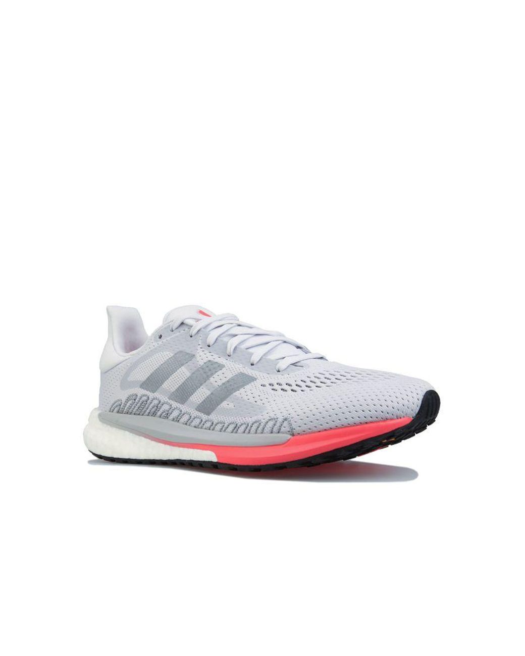 Adidas White Womenss Solarglide 3 Running Shoes