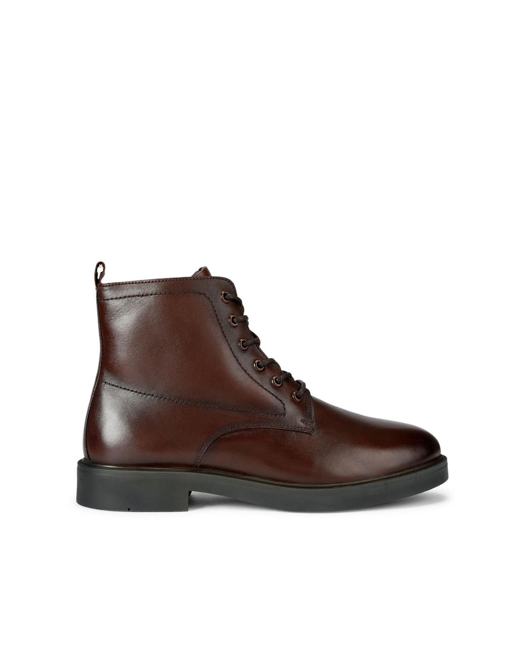 KG by Kurt Geiger Brown Leather Douglas Lace Boots for men