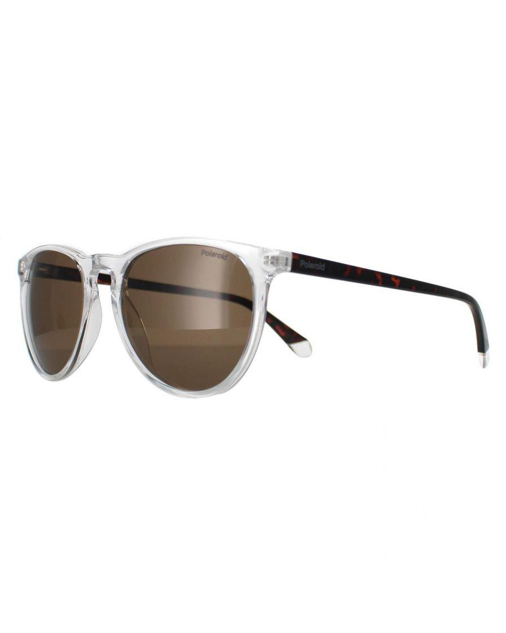 Polaroid Brown Rectangle Transparent And Havana Bronze Polarized Pld 4152/S
