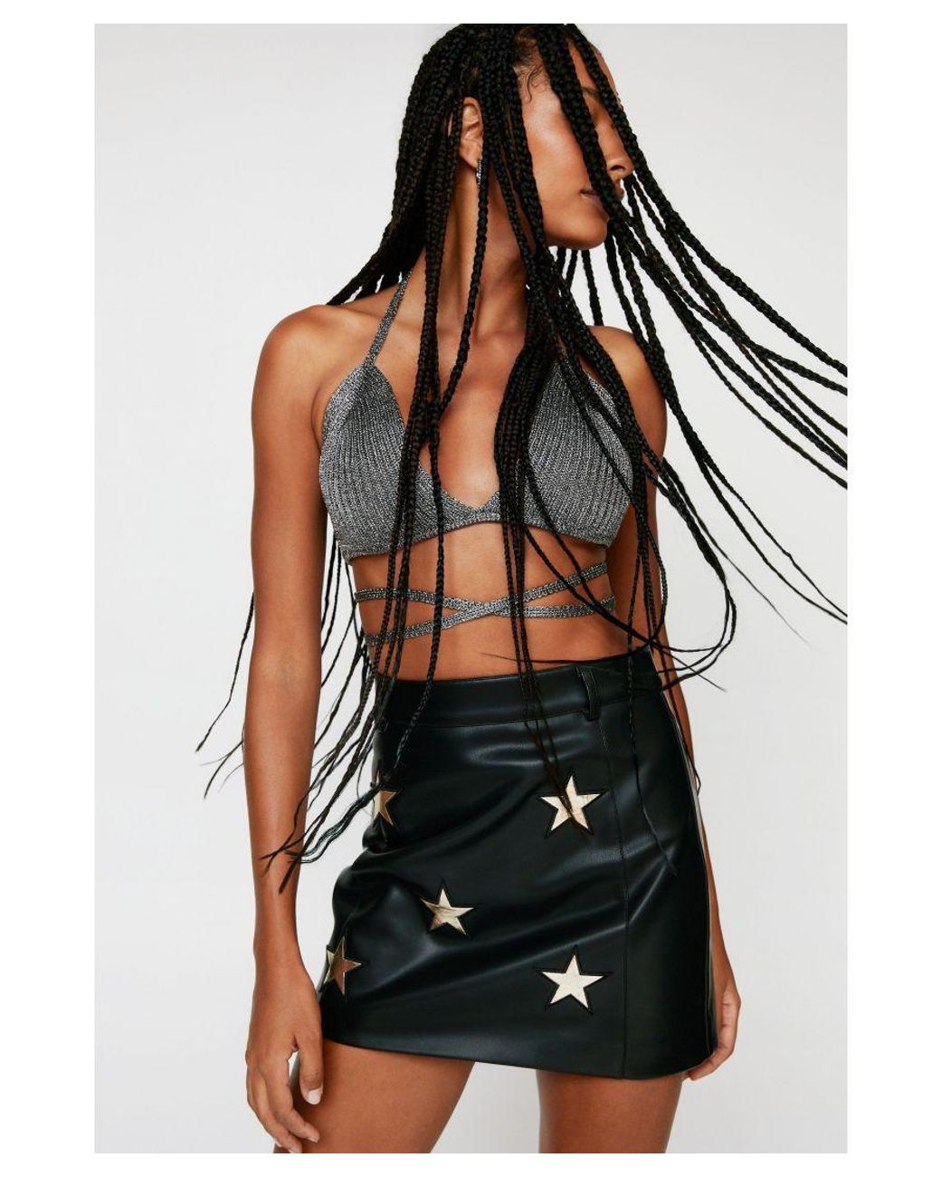 Faux leather skirt nasty gal discount