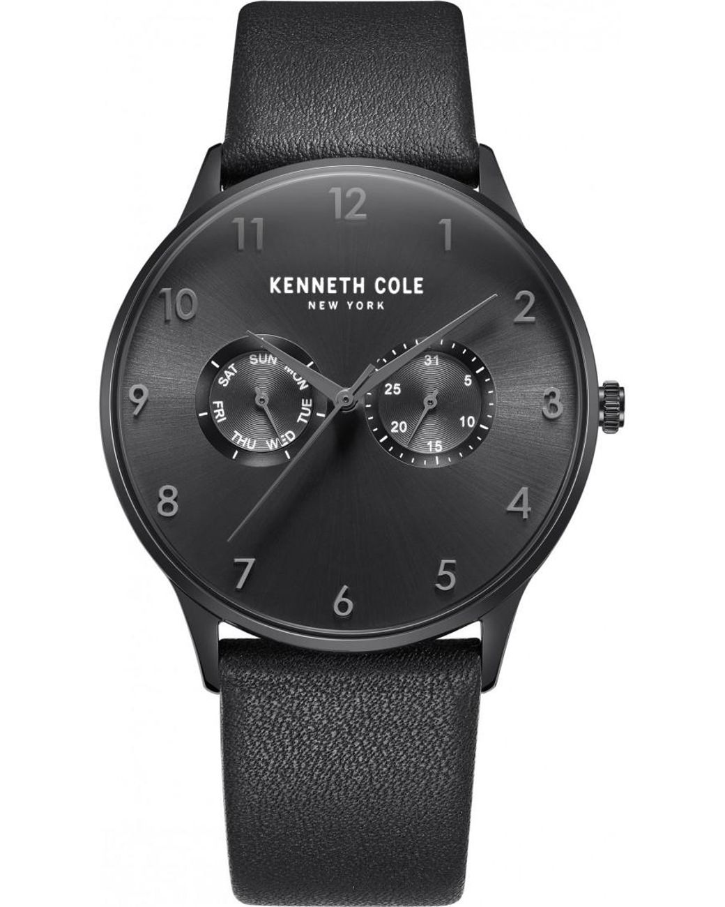Kenneth Cole Black Kcwgf2221301 Classic Watch for men