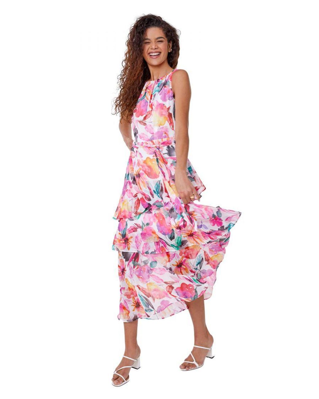 Roman pink dress 2025