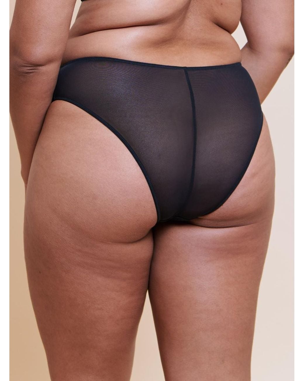 Curvy Kate Black Happy Hour Brazilian