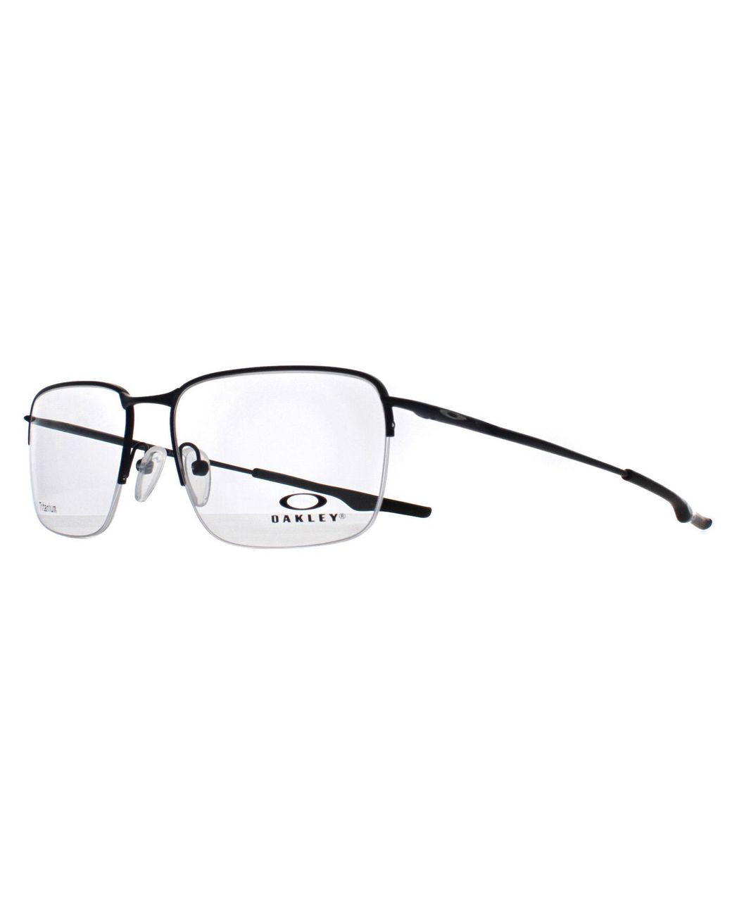 Oakley Brown Half Rimless Matte Dark Ox5148 Wingback Sq for men