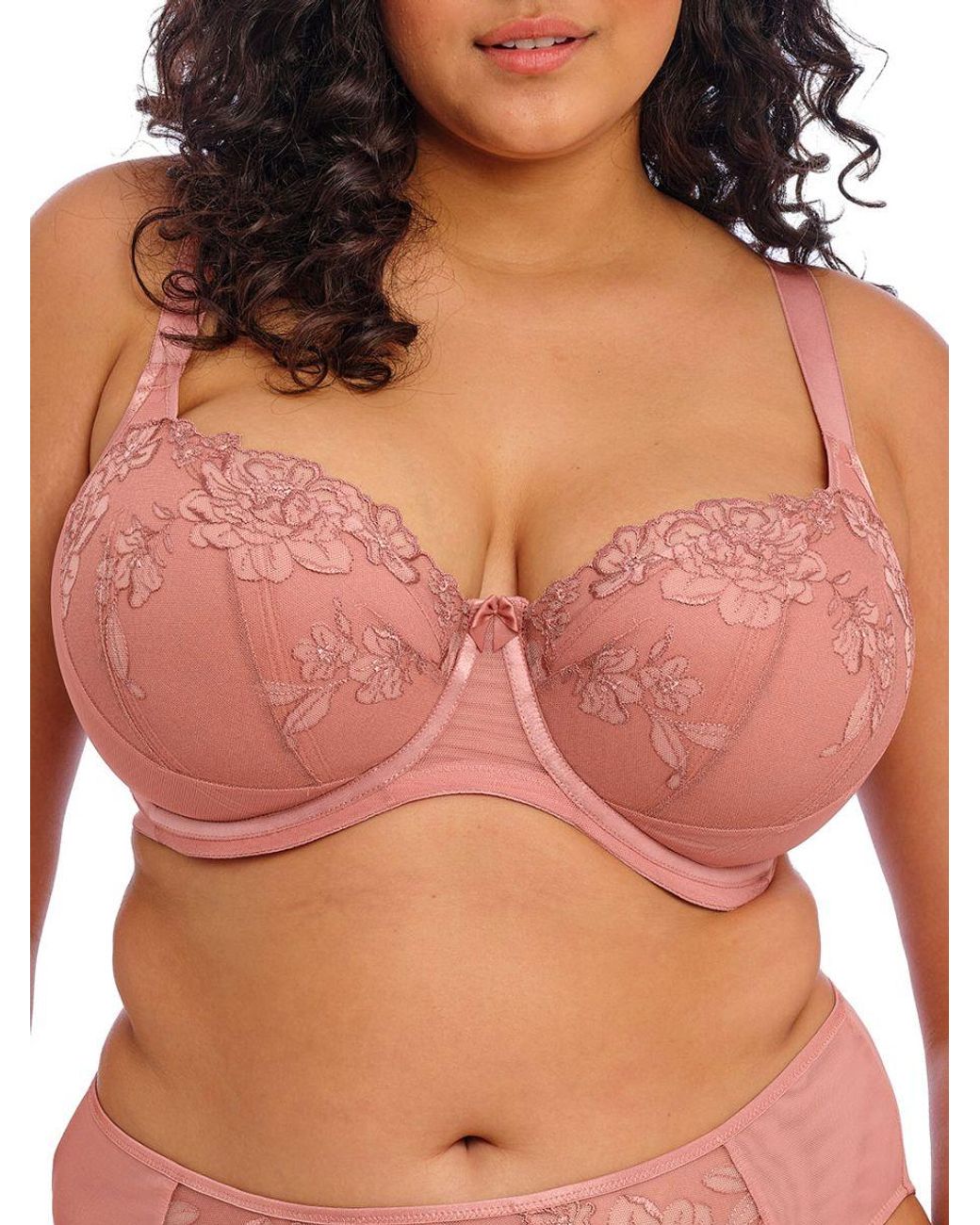 Elomi Pink Teagan Half Cup Bra