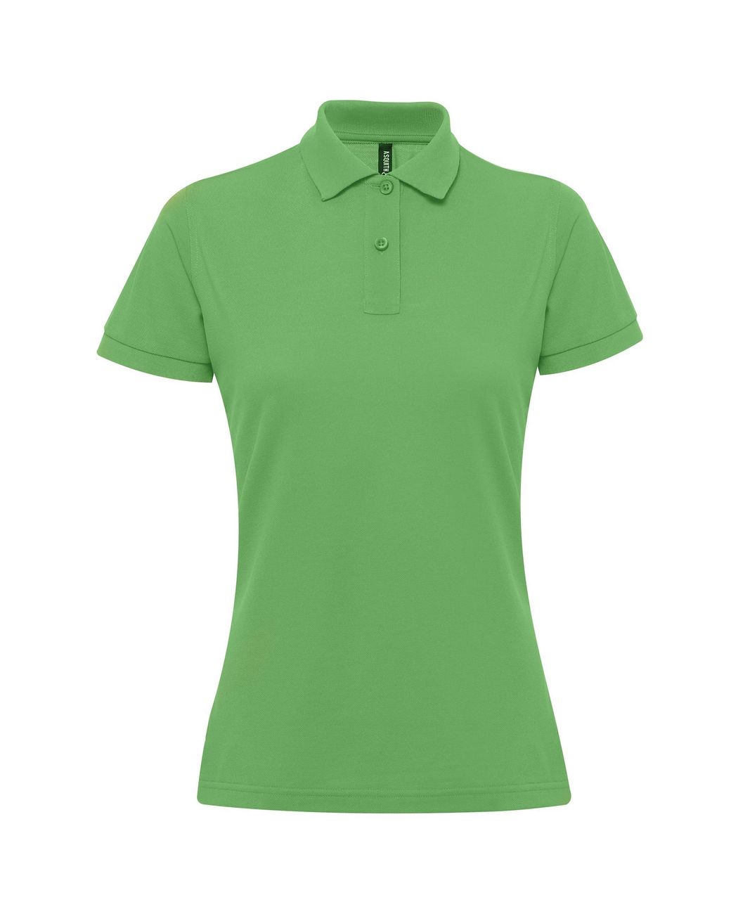Asquith & Fox Green Ladies Short Sleeve Performance Blend Polo Shirt (Kelly)