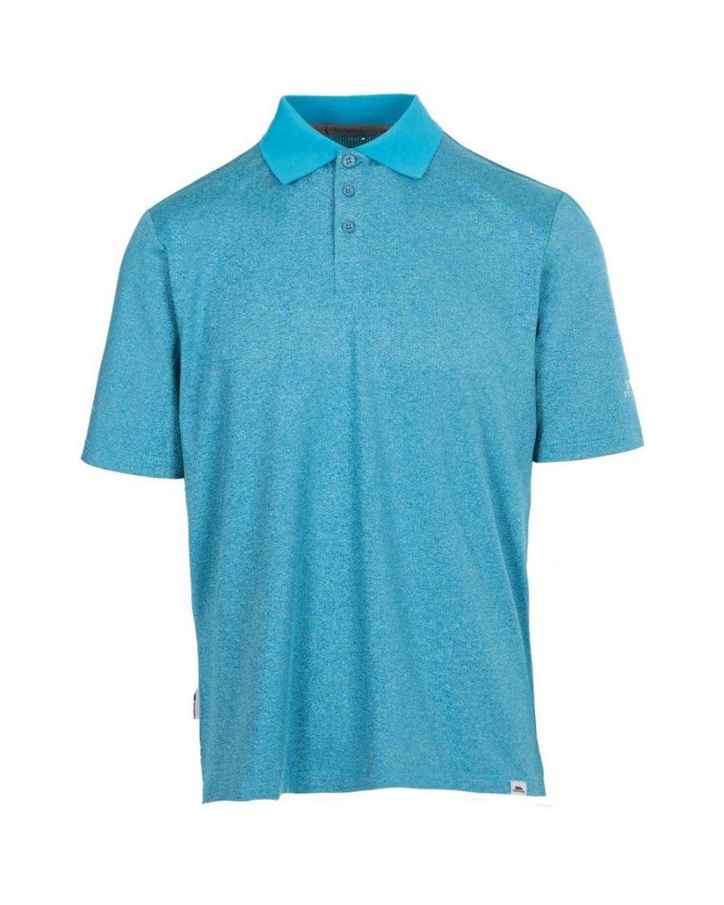 Trespass Blue Gedding Polo Shirt (Pond Marl) for men