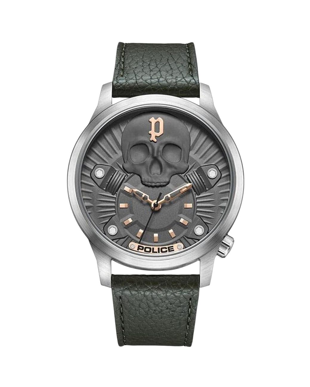 Police Metallic Watch Quartz Stainless Steel for men