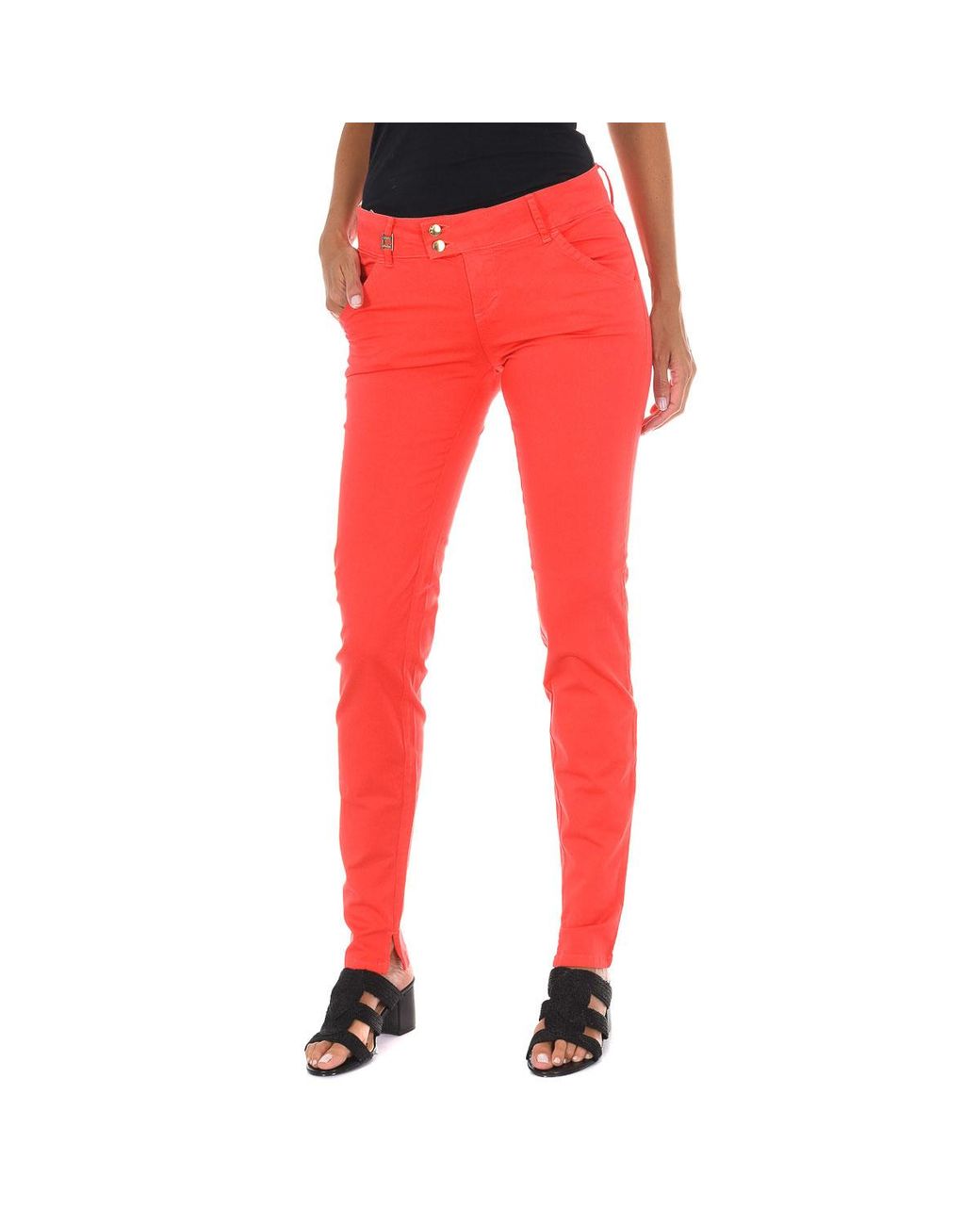 Met Red Trousers H-K-Chino