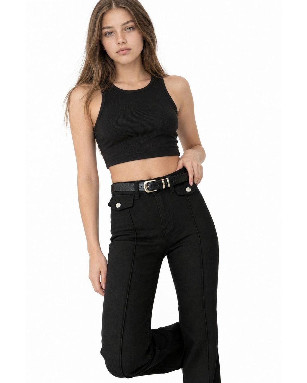 Squalo Black Pants