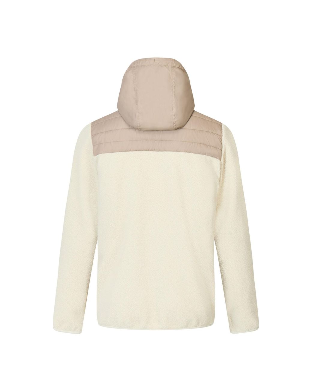 Regatta Natural Frankie Two Tone Borg Fleece Hybrid Jacket (Abbeystone/Smokey) for men