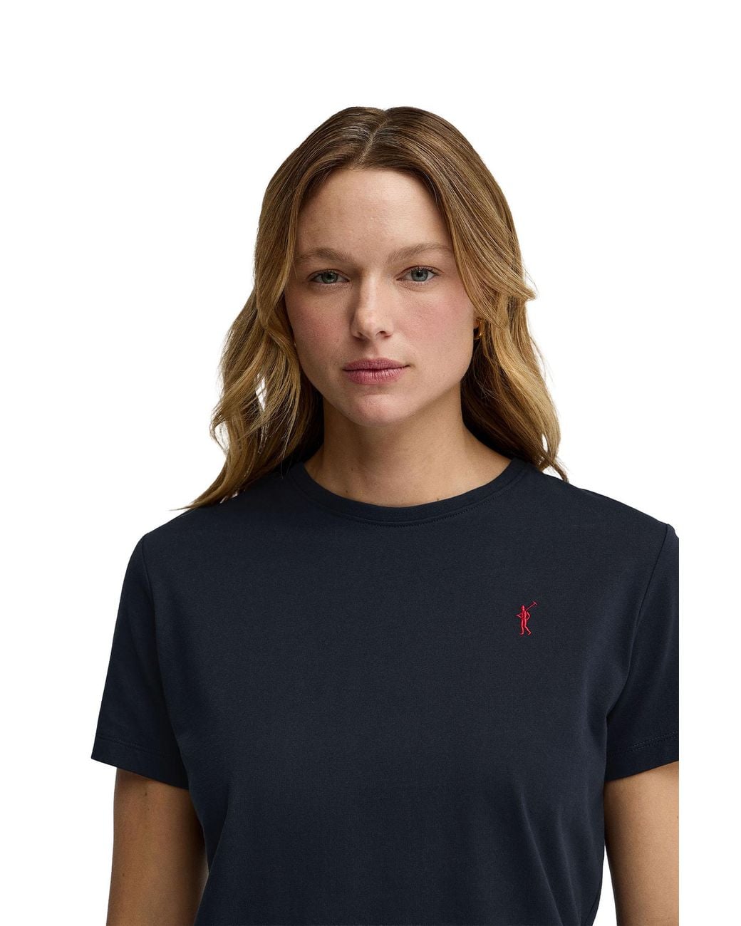 POLO CLUB Blue Short Sleeve Round Neck T-Shirt