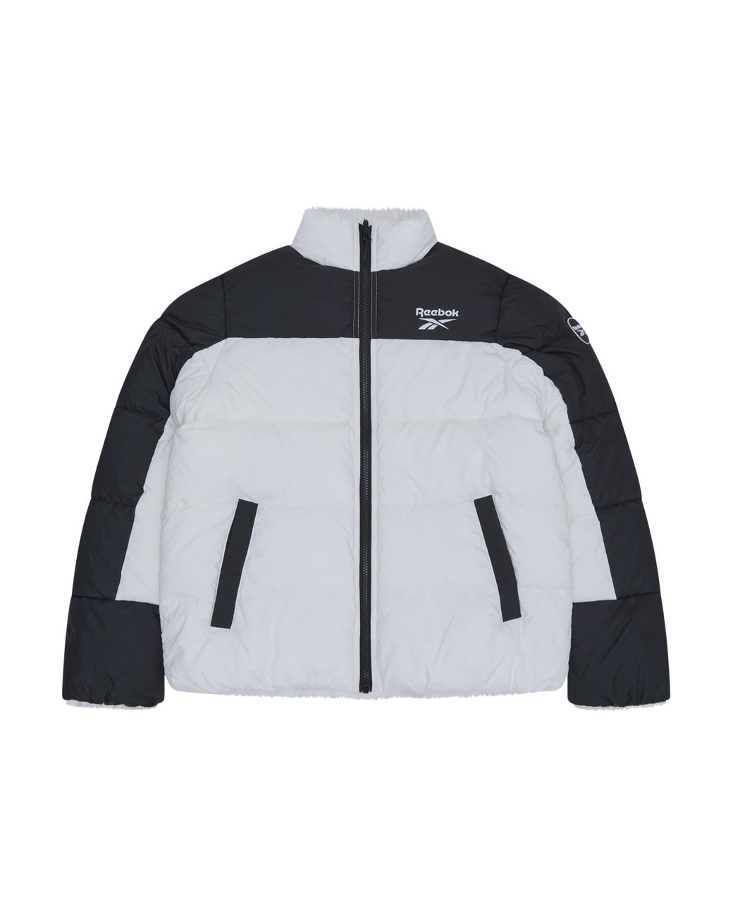 Reebok Black Reversible Puffer