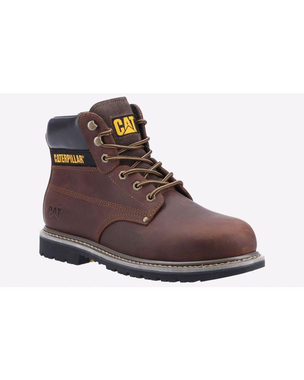 Caterpillar Safety Brown Powerplant S3 Gyw Boot for men