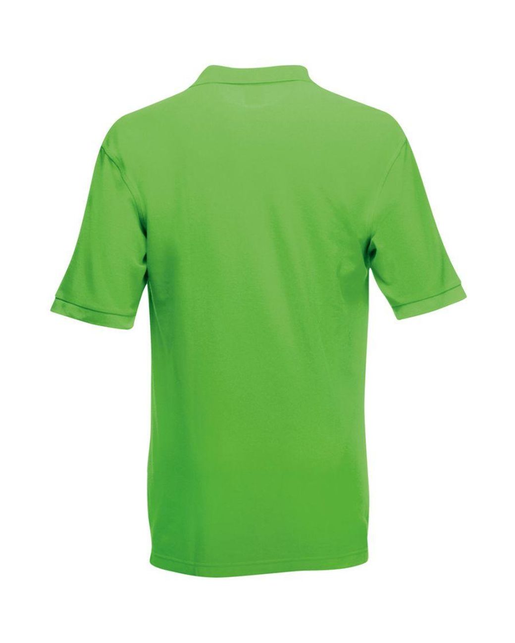 Fruit Of The Loom Green Premium Short Sleeve Polo Shirt for men