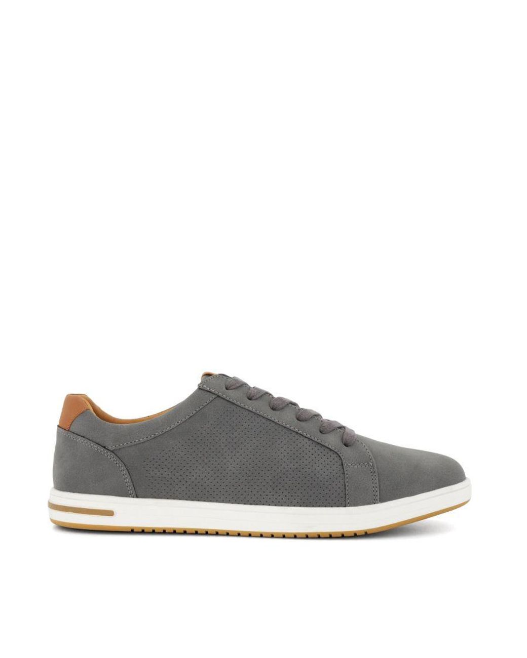 Dune Gray Wf Tezzy Wide Fit Trainers Wf for men