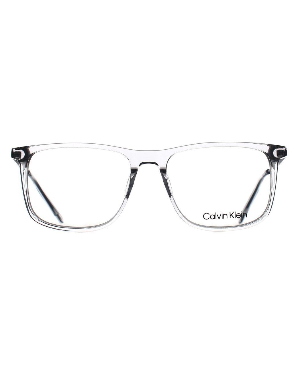 Calvin Klein Brown Rectangular Crystal Smoke Ck21700