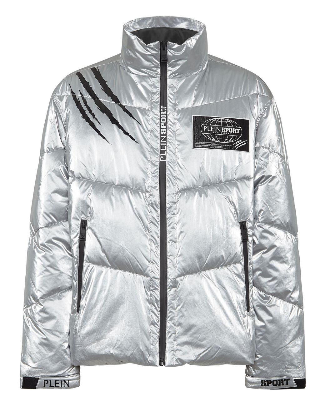 Philipp Plein Donsjack in het Gray voor heren