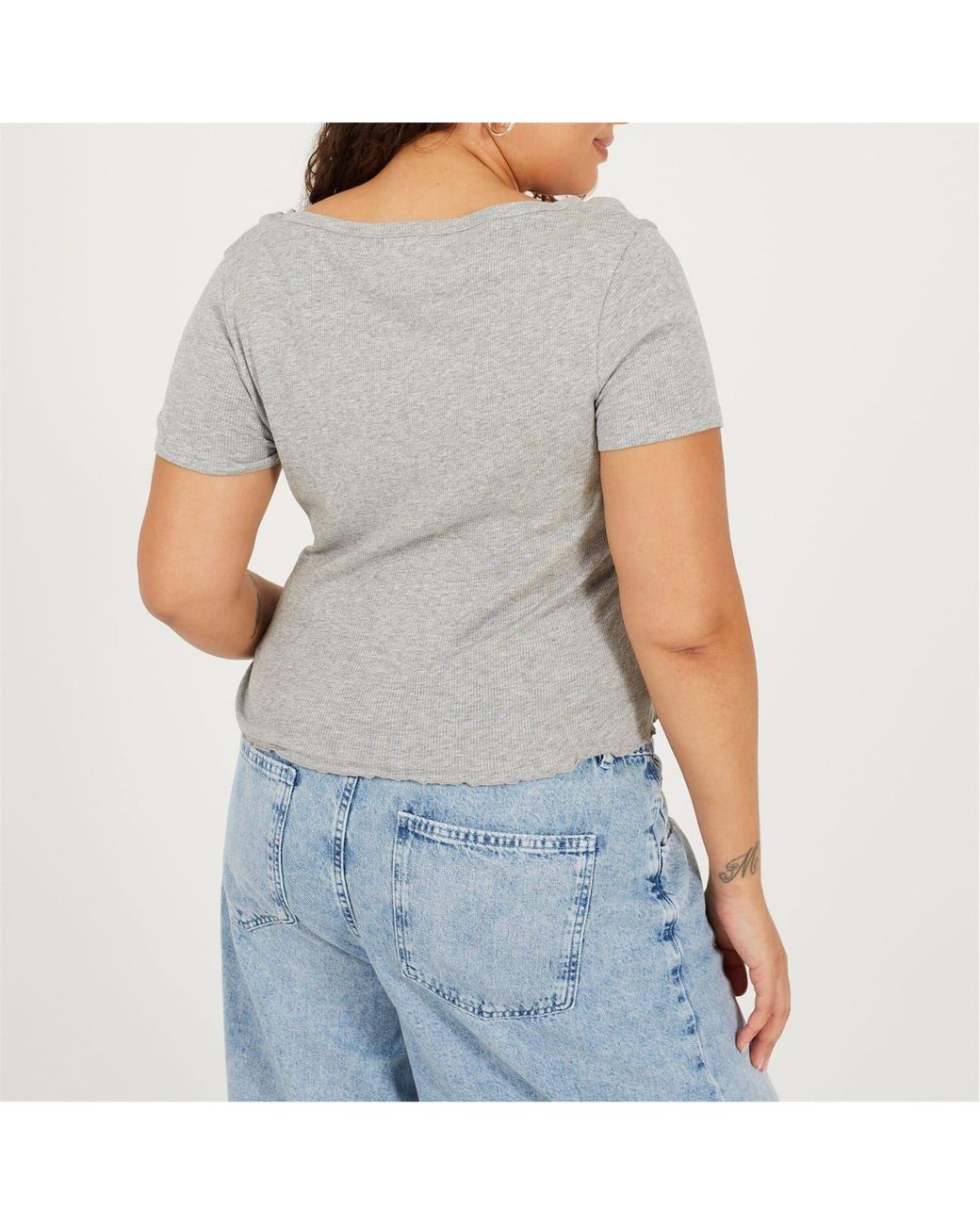 Brave Soul Gray Ps Ssbtn Tee