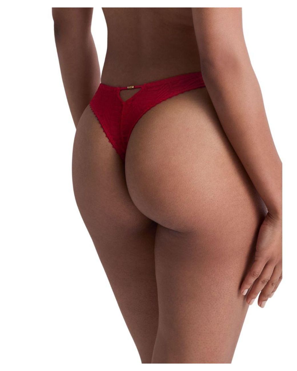 Aubade Minimal Embroidered Tanga Briefs