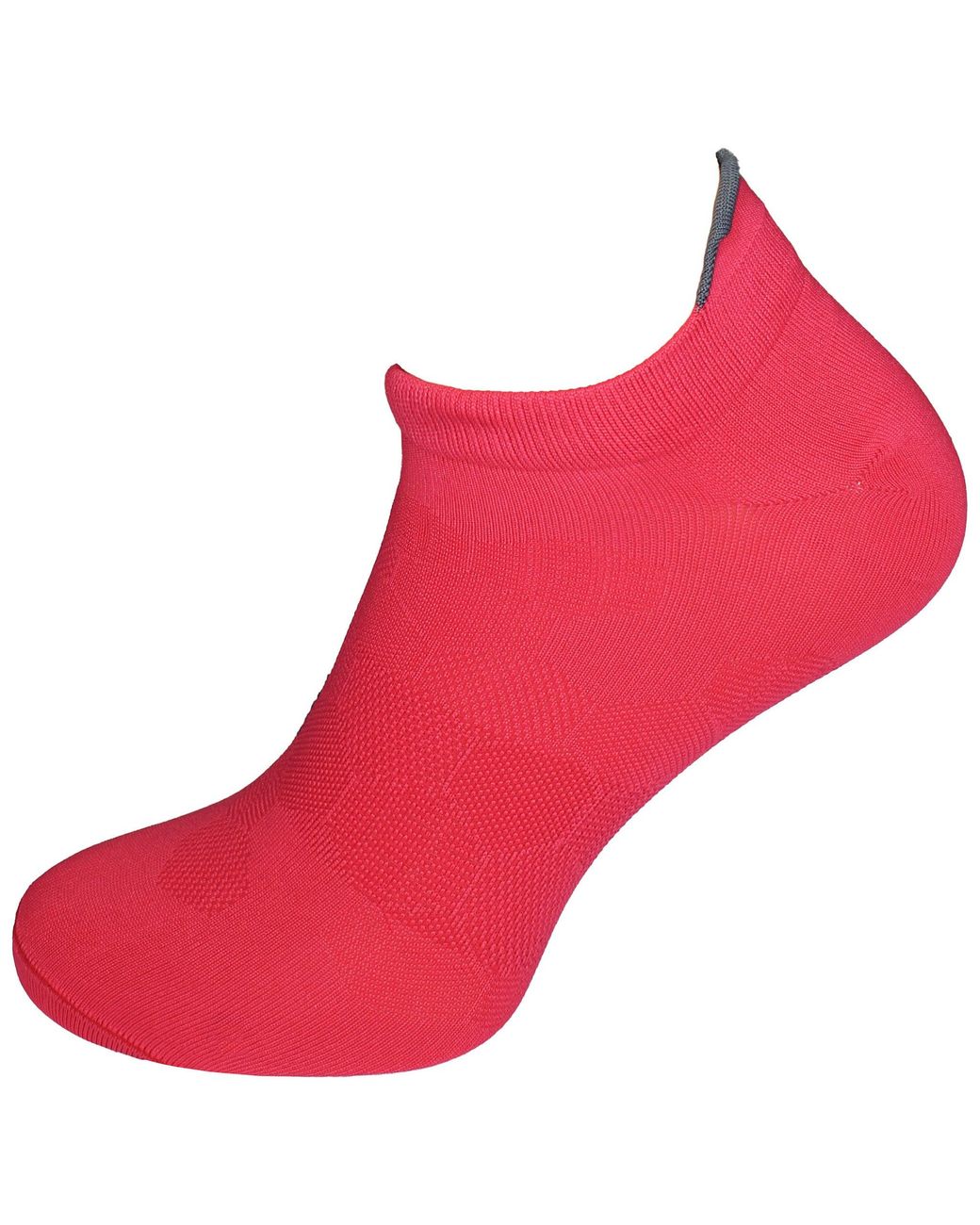 Asics Red 1-Pack Motiondry Easy Ped Singlet Tab Running Socks Polyamide for men