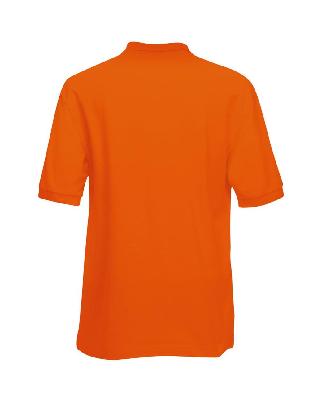 Fruit Of The Loom Orange Premium Short Sleeve Polo Shirt for men