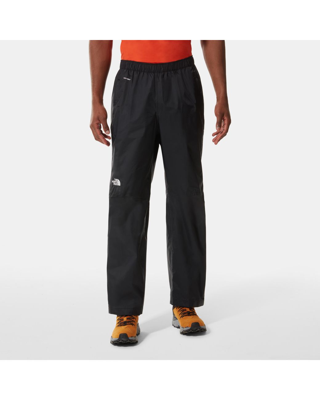 The North Face Black Venture Ii Half-Zip Shell Trousers Tnf Blck/Tnf Blck/Mid Gry for men