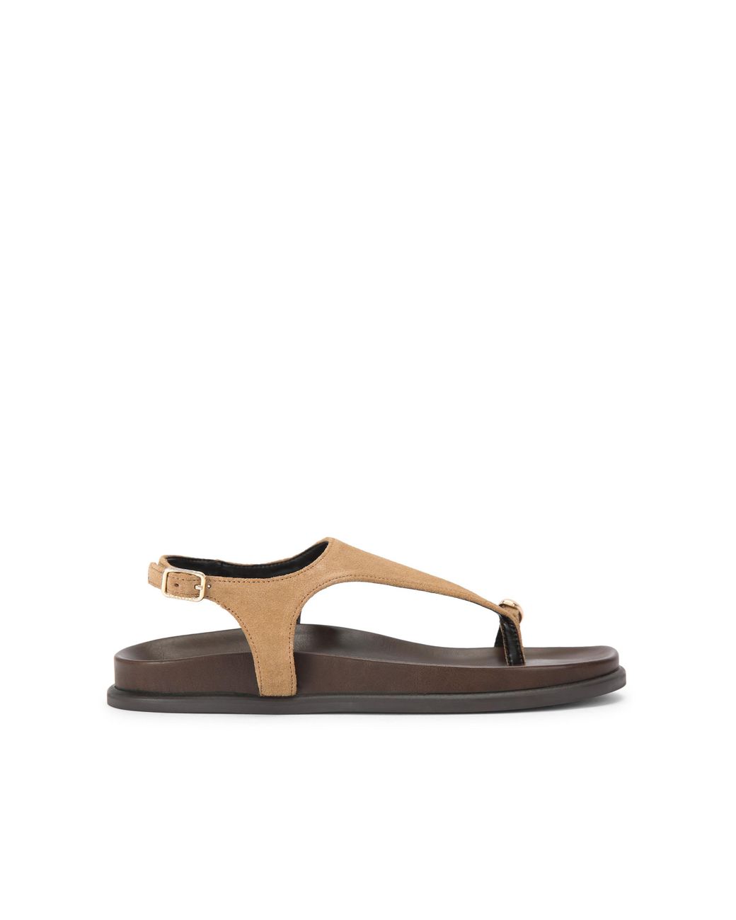 KG by Kurt Geiger Brown Suede Rira Sandals