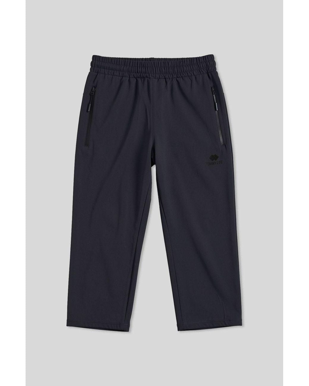 TOMMY LIFE Blue Capri Cycling Shorts for men